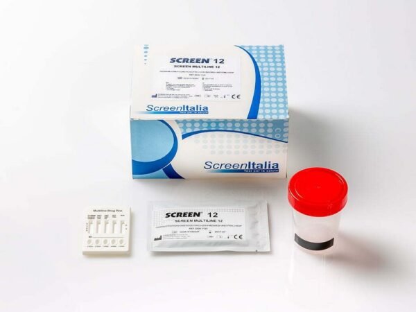 Foto principale Screen 12 Test Antidroga 12 Sostanze Urina con contagocce 25 pezzi