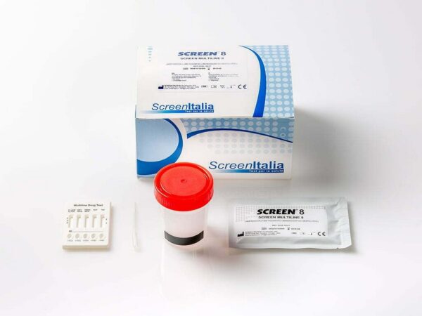 Foto principale Screen 8 Test Antidroga 8 Sostanze Urina con contagocce 25 pezzi (SC-2146-25)