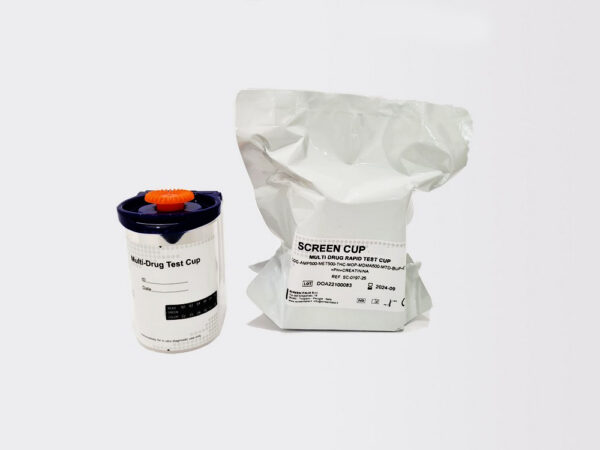 Foto principale Screen CUP 7 + AD Test Antidroga 7 Sostanze + AD Urina ad immersione con bicchierino 25 pezzi