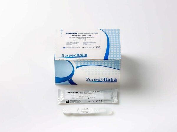 Foto principale Screen MIDSTREAM 6-S-MED Test Antidroga 6 Sostanze Saliva 25 pezzi