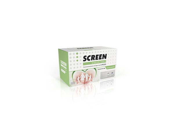 Foto principale Screen Self Test Fertilità Conta Spermatica 2 pezzi