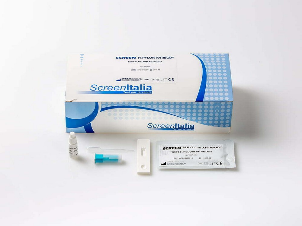 Foto principale Screen Test Helicobacter Pylori Sangue 40 pezzi