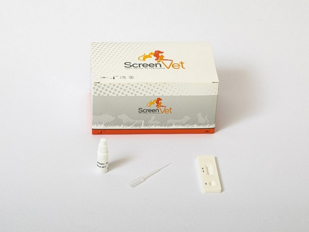 Foto principale ScreenVet Test Veterinario Rotavirus AG Feci con contagocce 10 pezzi