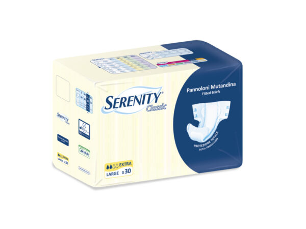Foto principale Serenity Classic Pannolone Mutandina Taglia L Extra Conf. 30 pz